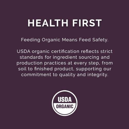 Chick Start Crumb Feed, 40lbs - Non-GMO, High Protein Chick Feed for Strong Early Growth, 21% Protein - USDA Certified Organic Blend, Soy & Corn-Free - size: 40 Pound