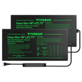 VIVOSUN 2-Pack 48" x 20.75" Durable Waterproof Seedling Heat Mat | UL & MET-Certified Warm Hydroponic Heating Pad for Germination, Indoor Gardening, Greenhouse - size: 48" x 20.75" - 2pack