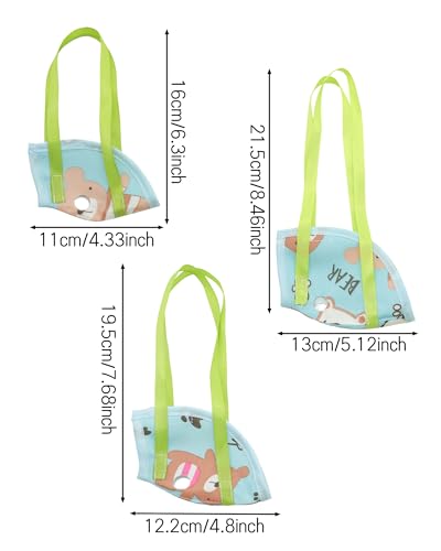 Portable Bird Carrier Bag - Parrot Carrier Bag Harness for Small to Medium Parrots, Bird Flight Suit with Vest Harness, Ideal for Cockatiels, Parakeets, Budgies, Medium
