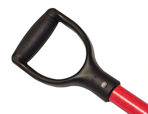 Floor Scraper - Heavy Duty 7-Gauge Scraper with Fiberglass D-Grip Handle for Tile Removal, Carpet Removal, Ice & Mud Scraping, Landscaping Tools, Flat Shovel - 100% Made in the USA, 7-Inch | D-grip; 7-gauge USA steel; fiberglass handle; polyester veil; po