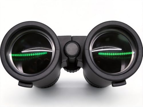 Asacam 12x42 Binoculars for Adults, HD BAK4 Prism for Bird Watching - color: Solid Black