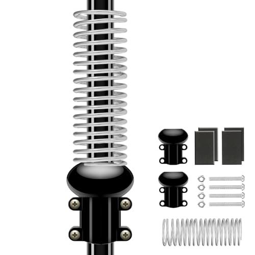 2 Pack Mounting Hardware for Bird Feeder Poles with Squirrel-Proof Guards, Designed for Installing 19-inch Squirrel-Proof Devices. Suitable for Both Hanging and Pole-Mounted installations - color: Installation accessories