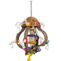 Prevue Pet Products Jellyfish Bird Toy Hanging Cage Toy for Foraging | Accessories for Parrots, Conures, Cockatiels, Budgies, and Medium to Large Birds, Exploration, Beak Exercise and Enrichment