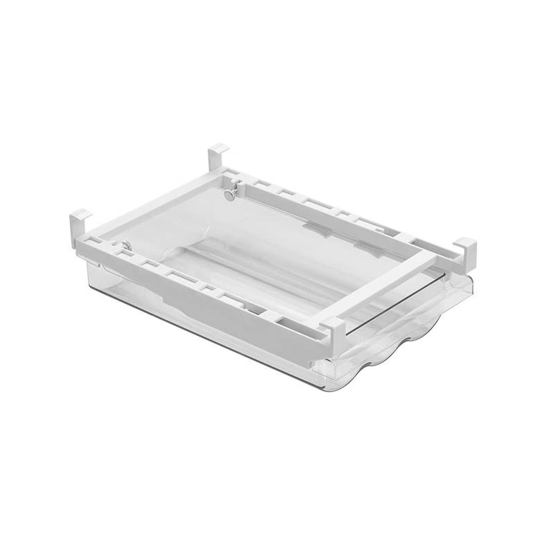 IVAILEX Egg Holder for Refrigerator, Fridge Egg Storage Tray, Clear Plastic Egg Drawer for Refrigerator, Space Saver Egg Storage Container & Organizer