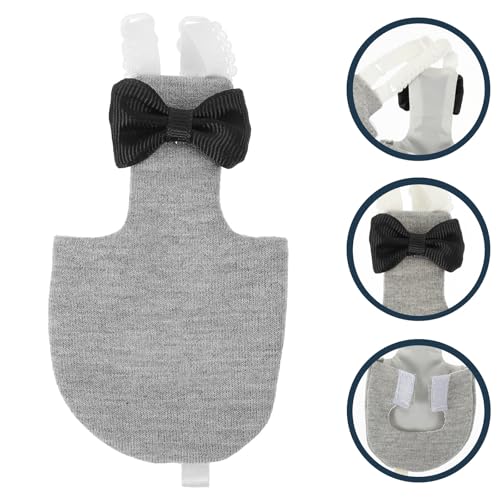 balacoo Washable Bird Diaper Reusable Parrot Flight Suit Skin-Friendly Bird Costume Lightweight Breathable Pet Clothes for Cockatiels Lovebirds Conures Pigeons 2 Pack
