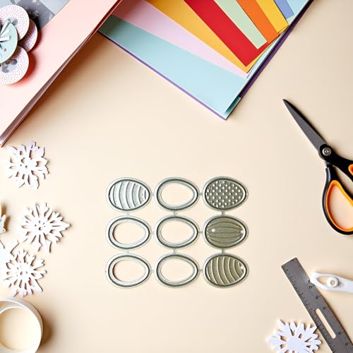 Easter Eggs Metal Cutting Dies Embossing Dies Stamps for Card Making DIY Embossing Photo Album Decorative Craft Embossing Dies Clearance Metal Scrapbooking Die-Cuts Card Making Accessories