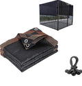 Dog Kennel Shade Cover 95% Sunblock Shade Tarp Panel Net Mesh with Grommets for Outdoor Dog House Large Pet Crate Chicken Coop, 10ft x 10ft
