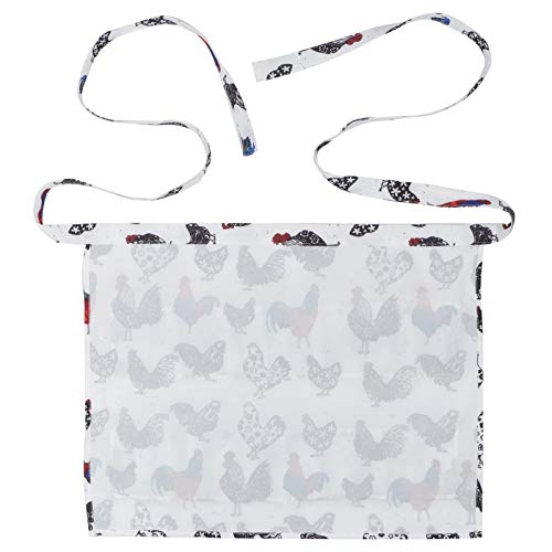 Zopsc Eggs Collecting Apron with Multiple Pockets, Farm Apron for Chicken Duck Eggs Gathering, Egg Holding for Farmhouse Supplies (2 L)