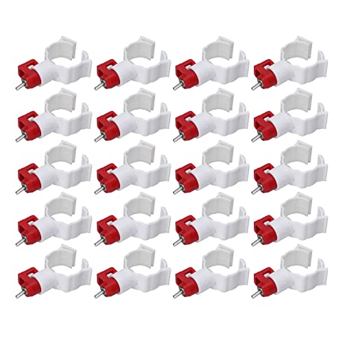 Chicken Nipple Drinker, Multipurpose Easy Installation Chicken Waterer Nipples Automatic for Duck for Farm