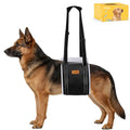 Vivifying Dog Lift Harness for Large Dogs, Soft Bird's-Eye Rear Leg Support Sling, Dog Lifting Harness for Weak Back Legs, Senior Injured Disabled Dogs, ACL Surgery Mobility Assist, L, White - size: L