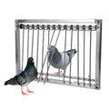 1PC Bird Cages Pigeon Trap Door Stainless Steel Wire Bars Frame Entrance U-Trap for Pigeon Birds House Door (39 * 26 cm) | Stainless Steel Wire Frame Entrance for Pigeon House Doors, Secure U Trap Design Helps Capture and Manage Bird Entry - size: 15.4"L
