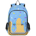 Kids Backpack Elementary Middle School Bags for Boys Girls | Travel, Daypack, Lightweight, Waterproof, with Reflective Strip - color: Multi 2