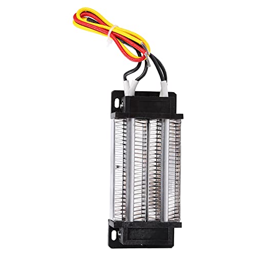 12V PTC Air Heater Ceramic Air Heater Heating 200W DC 12V Electric Insulated Ceramic Thermostatic High Power Heater