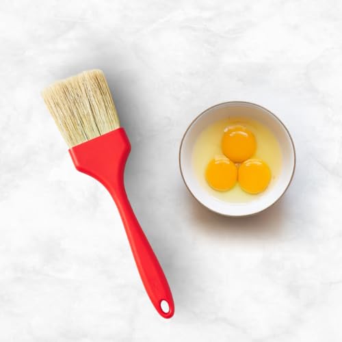 King Arthur Baking Company Professional Pastry Brush, Natural Boar Bristles, 2-Inch, For Butter, Egg Wash, Glaze And Baking Prep - size: 2-Inch
