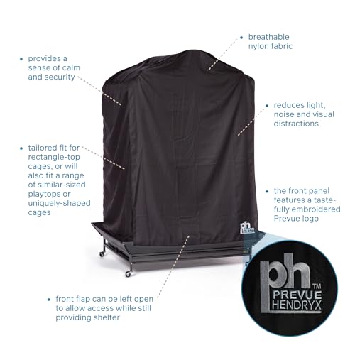 Prevue Pet Extra Large Bird Cage Cover - 12506 - size: 50.0"L x 40.0"W x 69.0"H