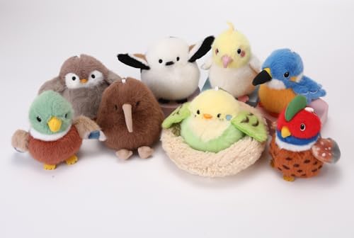 Small Bird's Nest 6.7 Stuffed Animal Soft Bird's Nest Plush for Kids - color: Birdhouse