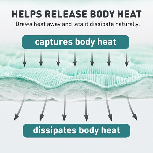 INSPECTOR TAIL Dog Cooling Mat, Indoor & Outdoor, Large Self Cooling Pad | No Freeze Needed, Breathable, Washable, Portable Cooling Mat for Dogs with Travel Bag, Fits Car, Crate, Floor & Bed, 38"x 27" - size: Mint- 38.98" x 27.17