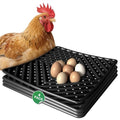 Nesting Pads for Chicken Coop - Chicken Nesting Pads for Laying Eggs 4 Pack, Washable & Reusable Chicken Coop Accessories, Black