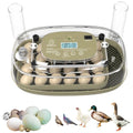 Egg Incubator For Hatching - 24-48 Eggs Capacity - Automatic Egg Turner & Adjustable Timer - Humidity & Temperature Control - High Efficiency Poultry Hatcher for Chicken, Duck, Quail, Bird
