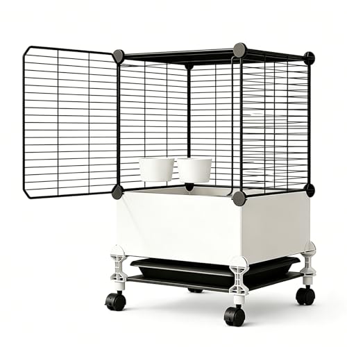 Bird Cage, Small Parrot Cage, Travel Bird Cage for Parakeets, Small Parrots, Lovebirds, Black