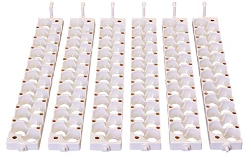 Little Giant® Quail Rails | 120 Eggs | Turner Equipment for Incubating Small Eggs | Quail Egg Incubator