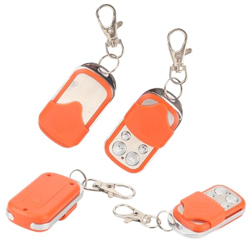 4Pcs Garage Door Opener Remote for 433.92MHz, HCS301 Rolling Code Chip Automatic Gate Opener Remote Replacement for Barn Doors, Warehouse Doors & Chicken Coop Doors, up to 131FT