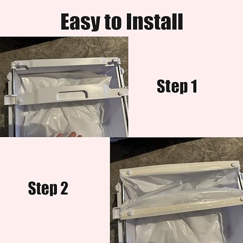 Cat Litter Box Liners for PetSnowy SNOW+ Cat Litter Box (60 Pcs) | Self-Sealing Waste Drawer Bags for Automatic cat Litter Box - color: 60 Pcs