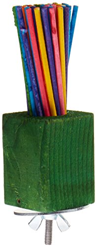 Super Bird Creations SB300 Mini Paper Party Bird Toy, Medium Bird Size, 4.5" x 2"