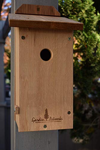 Cedar Chickadee Birdhouse Made in the USA!