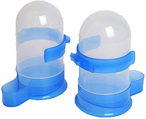 Bird Food Feeder Dispenser Feeding Bottle Bowl for Parrot Parakeet Cockatiel Conure Lovebird African Grey Cockatoo Budgie Finch Canary Cage Accessories