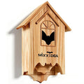 Bat House Bat Box Double Chamber Outdoor House Nursery Bat Shelter Habitatbig bat Box Handcrafted from Cedar Wood Easy for Bats to Land and Roost Weather Resistant & Ready to Install（Brown - color: Brown