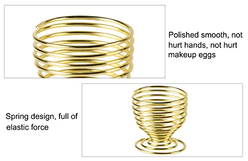 AKOAK 1 Pack Gold/Rose Gold Round Puff Storage Rack, Makeup Egg Drying Rack, Makeup Gourd Puff Sponge Display Rack Beauty Tools (Gold) - color: Gold