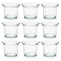 DECHOUS 9Pcs Glass Birds Feeder Replacement Cups, Oriole Jelly Feeder Cups | 2.5 Inch, Jelly Feeder Cups for Oriole and Hummingbirds, Garden, Patio, Balcony, Outdoor Bird Feeder Accessories