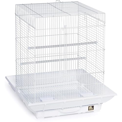 HomeStock Mountain Majesty Clean Life Bird Cage with Spacious Interior, Durable Build, Easy-to-Clean Features, and Secure Design for Birds' Comfort Red - color: Red