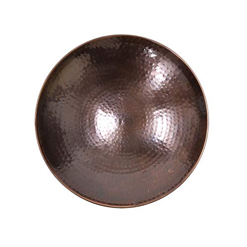 Achla Designs Burnt Copper Birdbath Bowl - color: Burnt Copper, Black