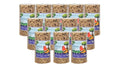 JCs Wildlife No Mess No Waste Fruit Blend Bird Seed Cylinder with Hole, Hull Free Wild Bird Food for Outside Feeders, Cardinals Woodpeckers Chickadees Nuthatches Wrens, Made in the USA, 2 lb, 12 Count - size: 2.67 Ounce (Pack of 12)