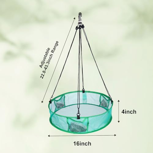 2Pcs Bird Seed Catcher for Outdoor Feeders, Bird Feeder Trays to Catch Seed, Upgraded Version Can Prevent Strong Winds. (16 inches) - style: 16 inches