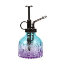 TOMEX Glass Plant Mister Spray Bottle 200ML Watering Bottle with Top Pump Watering Can for Indoor Outdoor House Plants, Flowers (Blue-Purple) - color: Blue-Purple