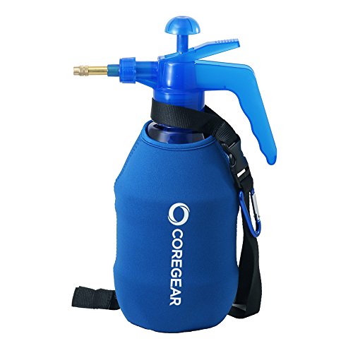 (Ultra Cool XL) USA Misters 1.5 Liter Personal Pump Water Mister & Sprayer with Full Neoprene Jacket… - color: Blue