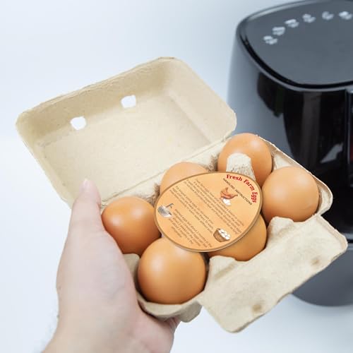 240 Pcs Egg Handling Instruction Cards Fresh Egg Farm Sign | 3.54 x 2.76 inch,Double-Sided Printing Sales Accessories for Egg Cartons & Farm Displays