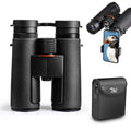 TRV 10x42 Waterproof Binoculars for Adults, Cruise & Travel | Alaska Cruise Travel Sharp Bright Binoculars for Whale Watching, Glacier Viewing, Boating & Coastal Adventure - size: 10x42