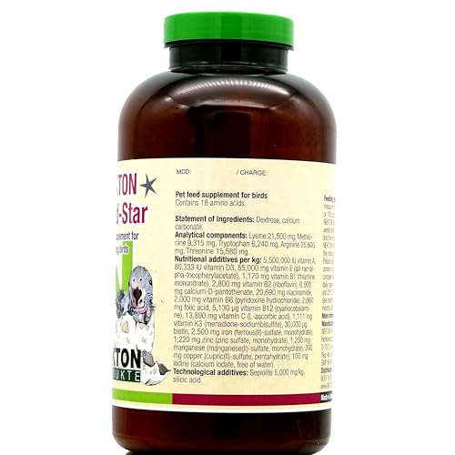 Nekton Breed-Star Breeding Supplement for Birds 600g / 21.16oz, Off White - size: 600g
