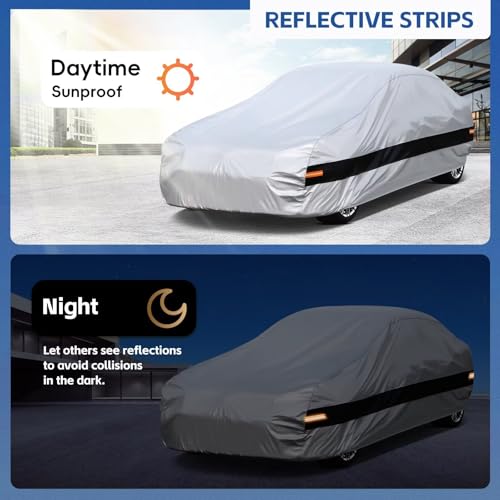 Coupe Car Cover Custom Fit Tesla Roadster 2008-2013, Car Cover Waterproof All Weather for Automobiles, Sun Rain Dust UV Protection. - size: Custom Fit TESLA Roadster