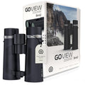 ZOOMR 8x42 Binoculars — Lightweight, Durable Binoculars for Adults w/Smartphone Adapter, Strong GFRP Housing, Anti-Fog & Multi-Coated Lens — for Travel, Nature, Sports - Phantom Black | High Powered Lightweight, Fully Multi-Coated Optics, CLOSR™ Smartphon