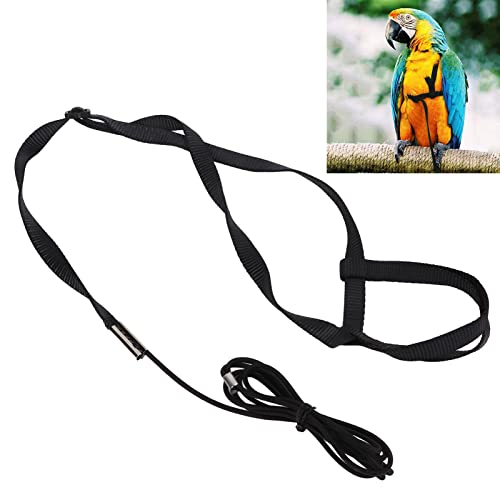 Harness African Grey Bird Harness Ultra Light Leash Flying Rope for Outdoor Activities and Parties for XS Size Comfortable Design for Safe and Fun Experience (L) - size: L