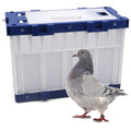 Pigeon Cage Carrier Breathable Lockable Travel Transport Cage for Pigeon Parrot Parakeet Bird Home Outdoor Training Competition Use