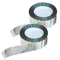 Bird Scare Reflective Tape, 295 Feet (2 Rolls), Double-Sided Reflective, for Repelling Sparrows and Woodpeckers, Suitable for Outdoor Use in Homes, Gardens, Farms, Orchards,Outdoor - size: 295 Ft*2