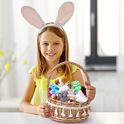 24 pcs Easter Eggs Filled with Mini Plush Animals Toy | for Easter Basket Stuffers Fillers, Eggs Hunt, Party Favor - size: 24PCS