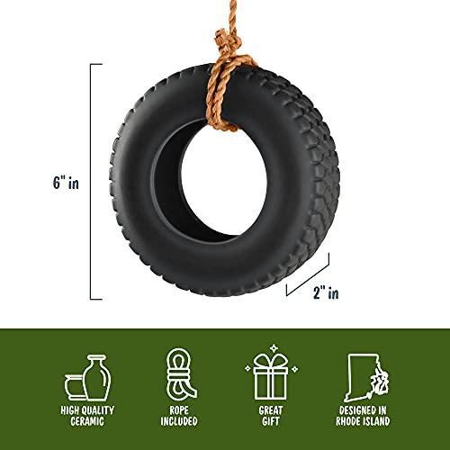 Genuine Fred Swing TIME Tire Swing Bird Feeder - 5132177