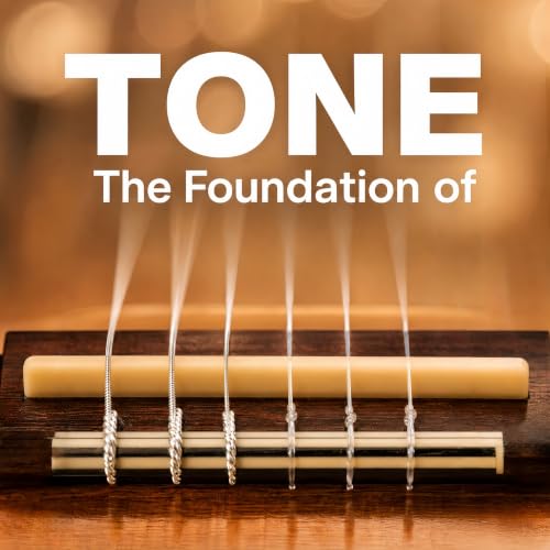 Miwayer 6 String Classical Guitar Unbleached Bone Saddle, Guitar Bridge Saddles, Cut from Whole Bones, 80x3x9mm (6 String Classical Saddle 80mm 2 Pack) - color: 6 String Classical Saddle 80mm 2 Pack